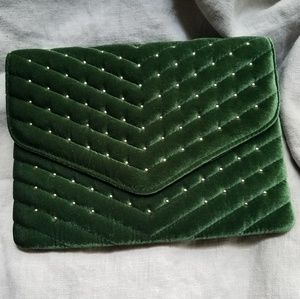 Bam Forever Beaded Velvet Clutch